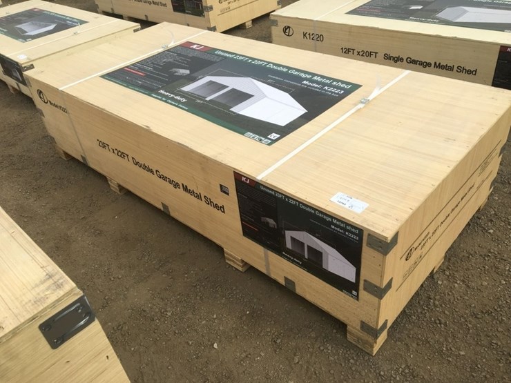 unused-22ft-x-23ft-x-13ft-double-garage-metal-image-1