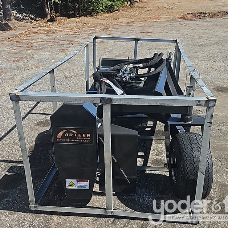 Unused 72" Power Rake (SSPR-72W) to suit Skidsteer