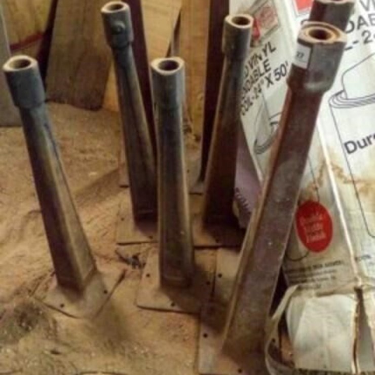 8 Metal Stands - 23"-28"