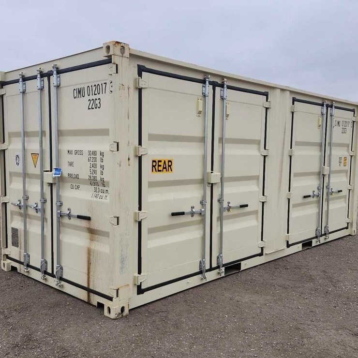 20 ft. Open Side Door Container