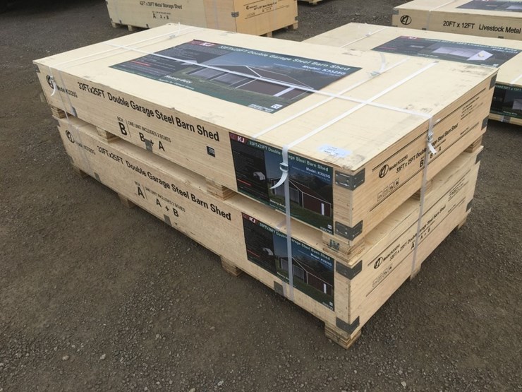 unused-33ft-x-25ft-x-14ft-double-garage-steel-image-1