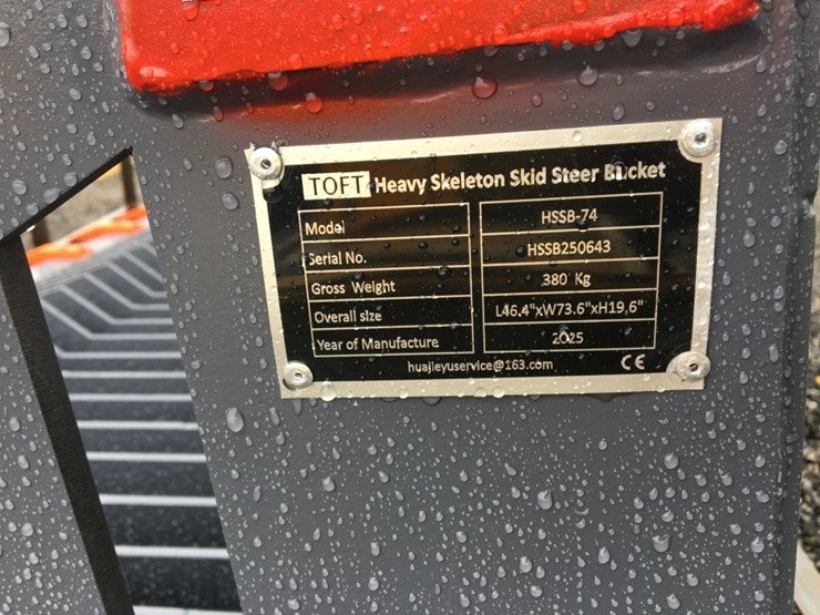 unused-toft-hssb-74-74in-heavy-duty-grid-bucket,-image-4
