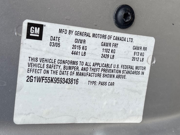 #5013-•-2005-chevrolet-impala-|-for-parts/repairs-image-13