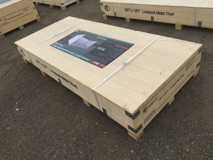 unused-20ft-x-12ft-livestock-metal-shed.-image-2