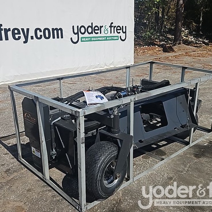 Unused 72" Power Rake (SSPR-72W) to suit Skidsteer