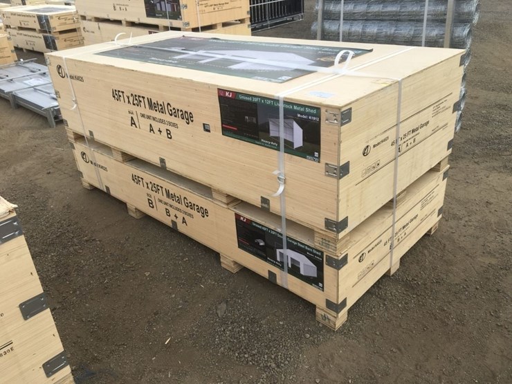 unused-45ft-x-25ft-x-14ft-double-garage-steel-image-1