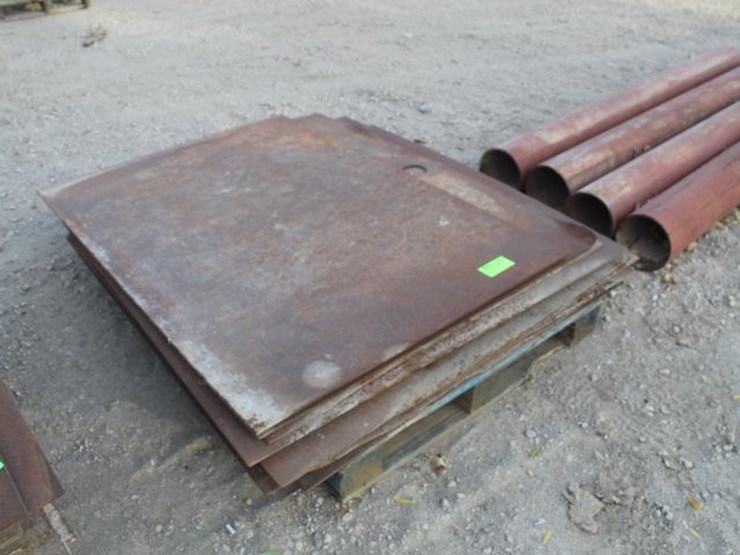 pallet-of-1/4-in.-5-ft.-steel-&-(1)-1/2-in.-image-1