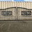 unused-20ft-bi-parting-wrought-iron-gate-w/deer-image-1
