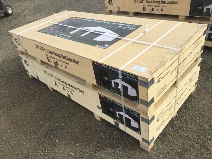 unused-33ft-x-25ft-x-14ft-double-garage-steel-image-1