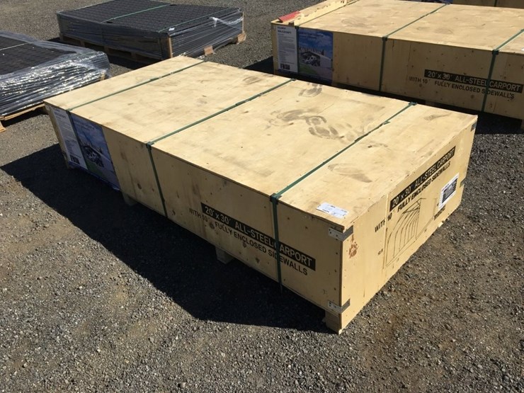 unused-2025-sd-lanch-20ft-x-30ft-steel-carport,-image-1