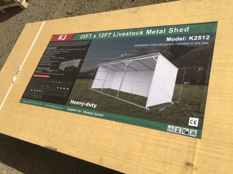 unused-25ft-x-12ft-livestock-metal-shed.-image-3