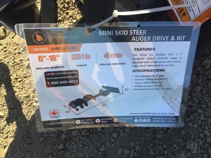 unused-wolverine-mad-12-12d-hydraulic-auger-image-3