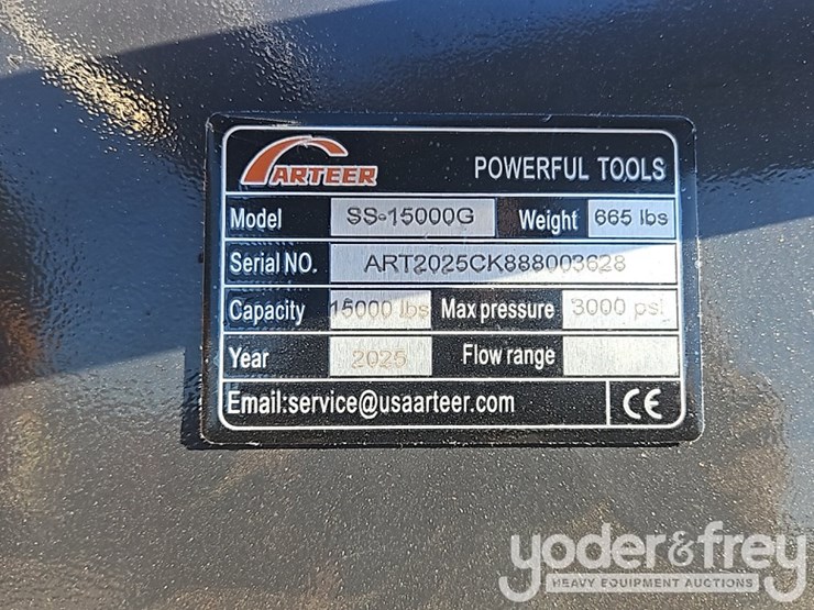 unused-1500lbs-hydraulic-logging-winch-(ss-15000g)-to-suit-skidsteer-image-7