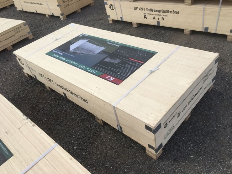 unused-25ft-x-12ft-livestock-metal-shed.-image-2