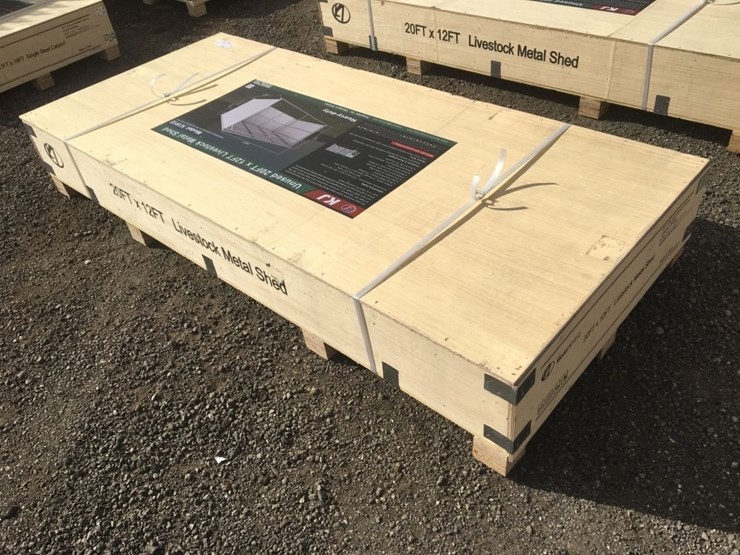 unused-20ft-x-12ft-livestock-metal-shed.-image-2
