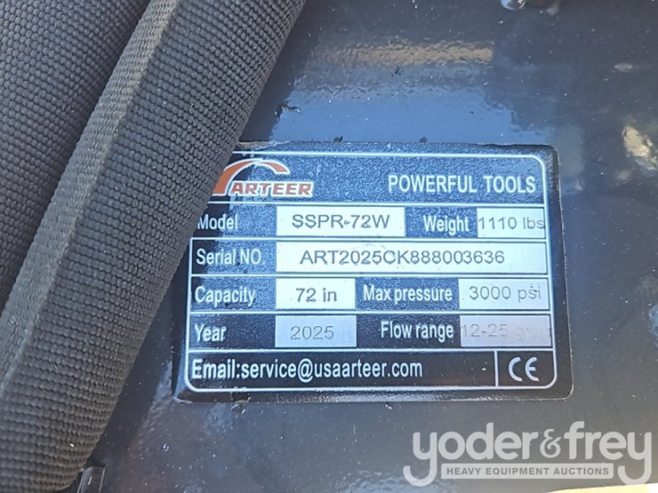 unused-72"-power-rake-(sspr-72w)-to-suit-skidsteer-image-13