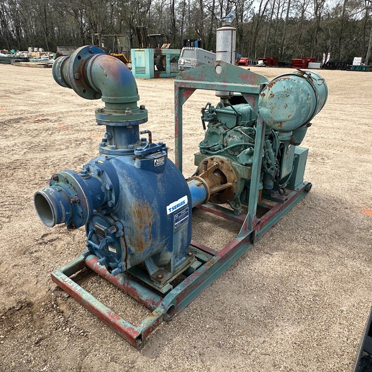 #3491 • GORMAN-RUPP 6X6 WATER PUMP
