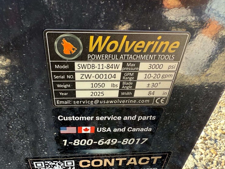 2025-wolverine-swdb-11-84w-6-way-skid-steer-dozer-blade-image-9