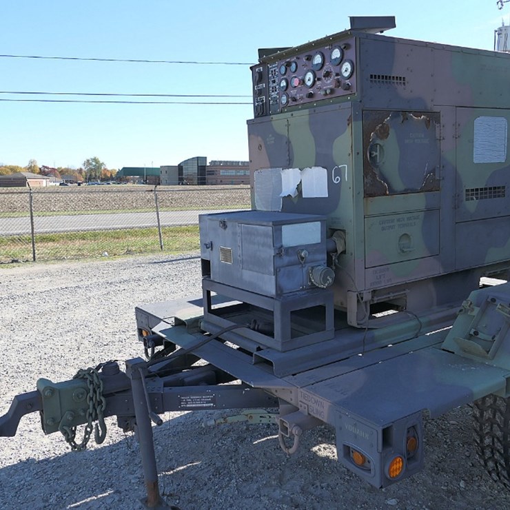 DRS Fermont 15kw Gen Set, SN:63724, Model: MEP804B, Yanmar Diesel, 50/60Hz,