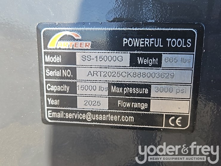 unused-1500lbs-hydraulic-logging-winch-(ss-15000g)-to-suit-skidsteer-image-7