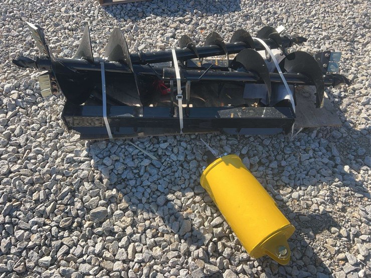 mini-excavator-8”-alloy-auger-with-12”-and-16”-auger-rods-image-1