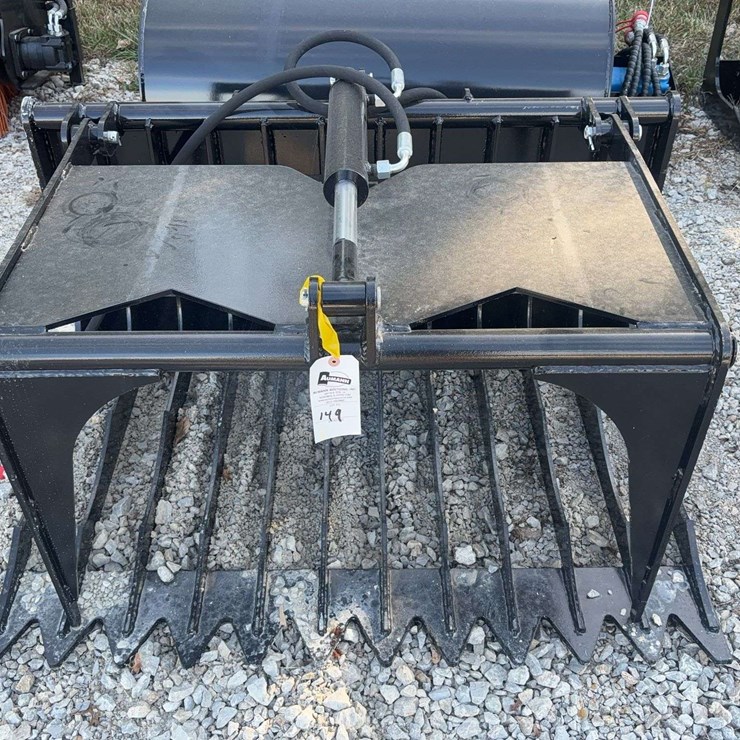 Skid Steer Hollow Wood Grabber