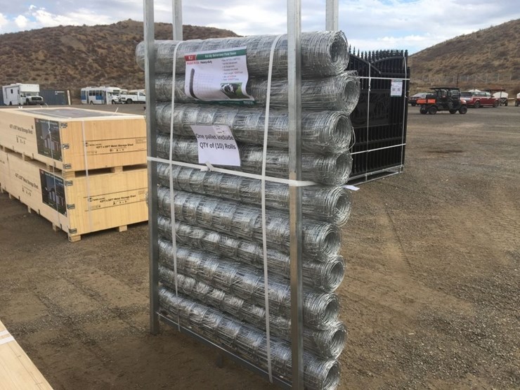 (10)-unused-100ft-x-4ft-hot-dip-galvanized-field-image-1