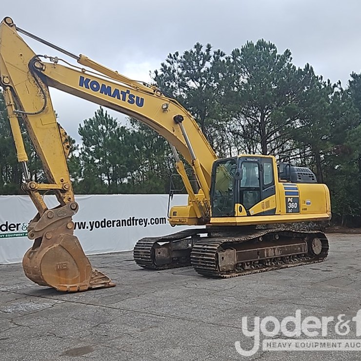2018 KOMATSU PC360 LC-11