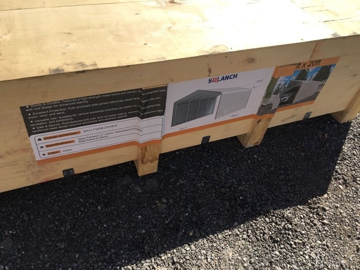 unused-2025-sd-lanch-12ft-x-20ft-steel-carport.-image-3