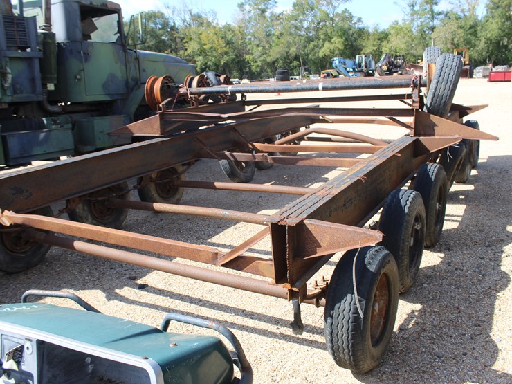#1816-•-mobile-home-frame-with-axles-|-parts-or-repair-image-5
