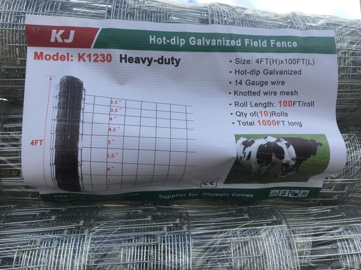 (10)-unused-100ft-x-4ft-hot-dip-galvanized-field-image-3