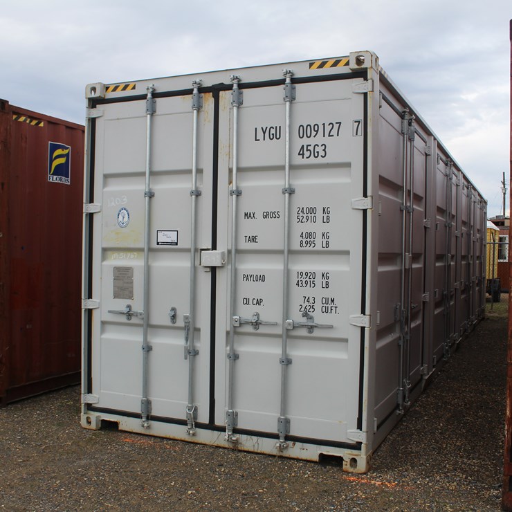 #1210 • 40FT HIGH CUBE CONTAINER