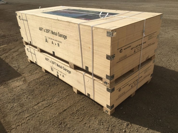 unused-46ft-x-25ft-x-15ft-double-garage-steel-image-2