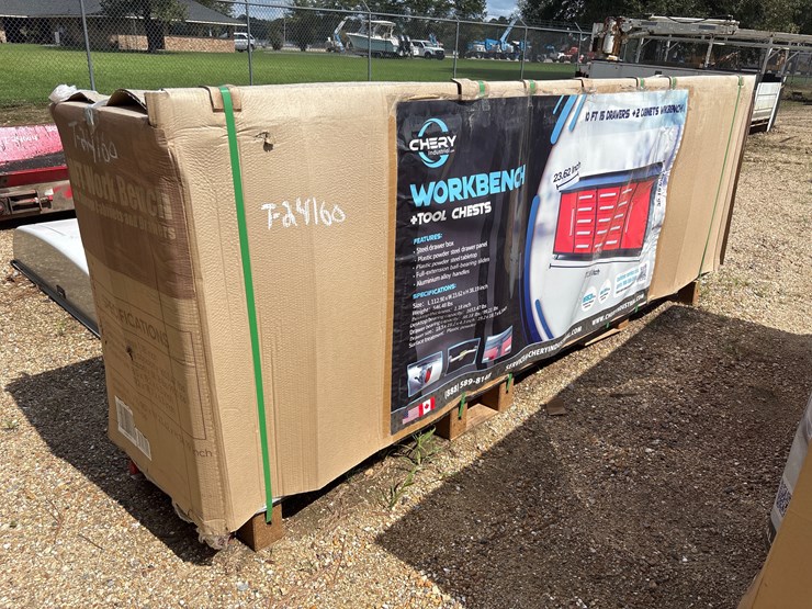 #24160-•-cherry-industrial-7ft-work-bench-image-1