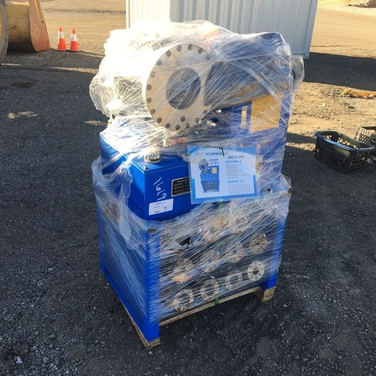 Unused SK100YG Pipe Crimping Machine,