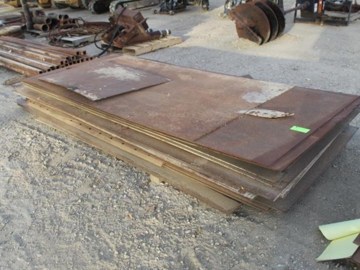 pallet-of-flat-steel-up-tp-10.5-ft.-image-1