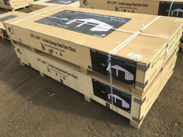 unused-33ft-x-25ft-x-14ft-double-garage-steel-image-1