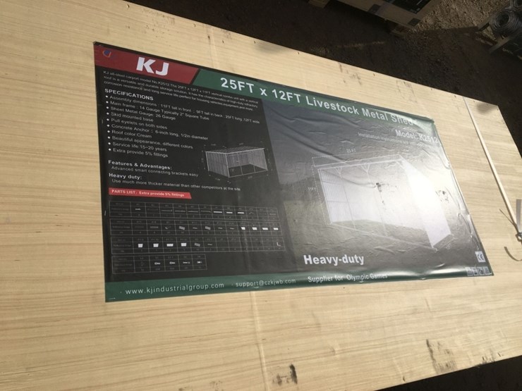 unused-25ft-x-12ft-livestock-metal-shed.-image-3