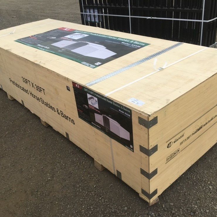 Unused 33ft x 35ft x 13ft Prefabricated Horse
