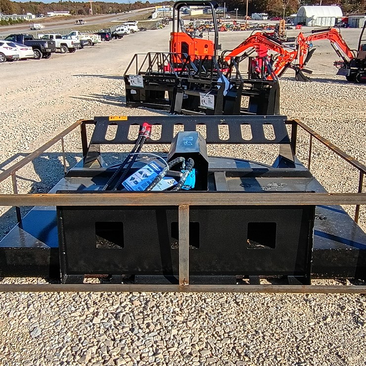 #L59-006 • Mower King 72" Brushcutter Skid Steer Attachment