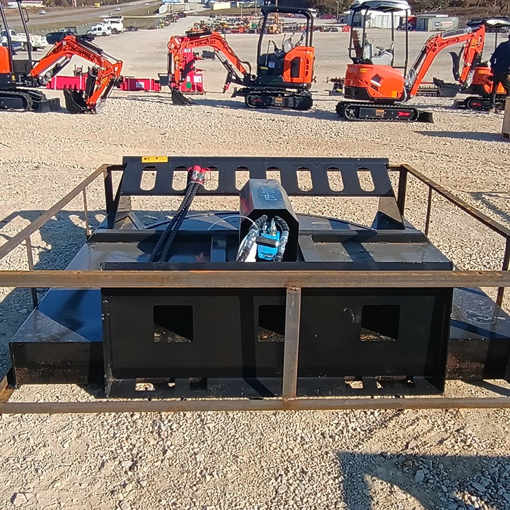 #L59-008 • Mower King 72" Brushcutter Skid Steer Attachment