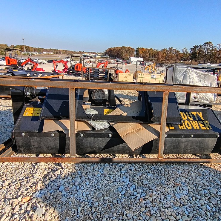 #L59-002 • Mower King 66" Flail Mower Skid Steer Attachment