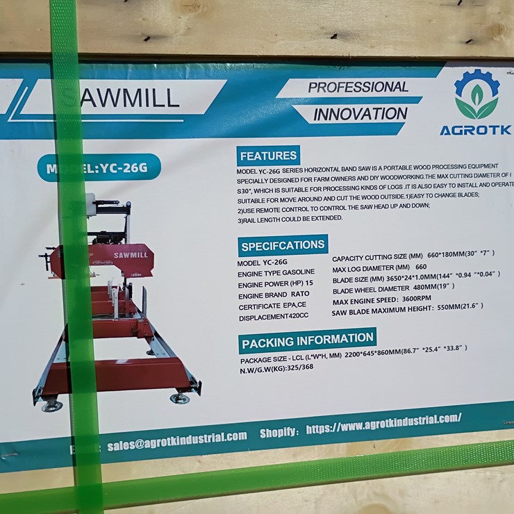 #L59-026 • AGT Sawmill (YC-26G)