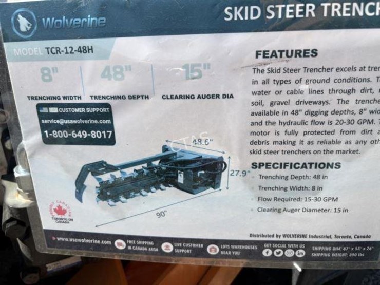 #235-•-wolverine-skid-steer-trencher---model:-tcr-12-48h-image-3