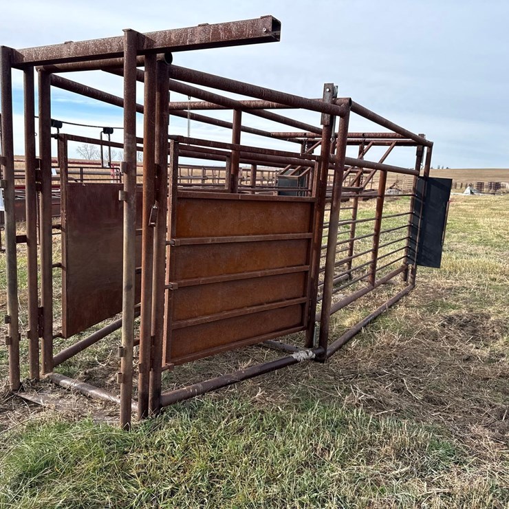 Double Livestock Working Alley