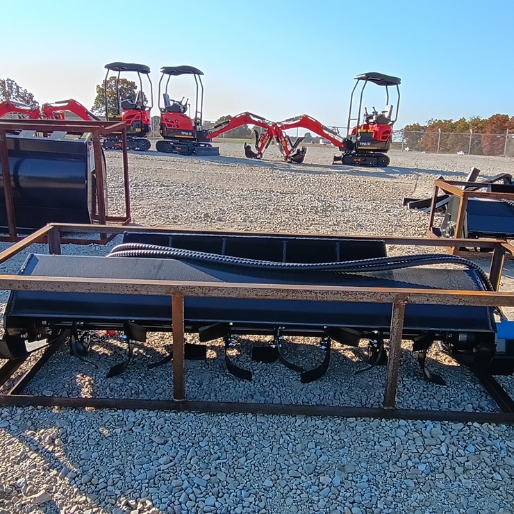 #L59-003 • Mower King 68" Tiller Skid Steer Attachment