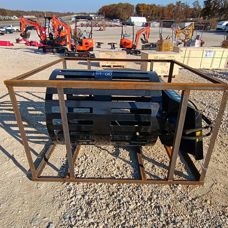 #L59-010 • Mower King Rock Picker Skid Steer Attachment