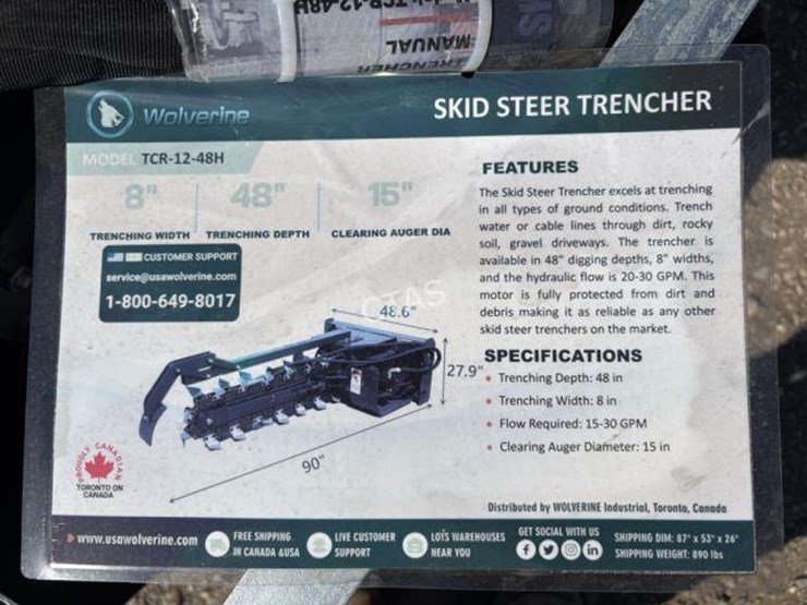 #237-•-wolverine-skid-steer-trencher---model:-tcr-12-48h-image-3