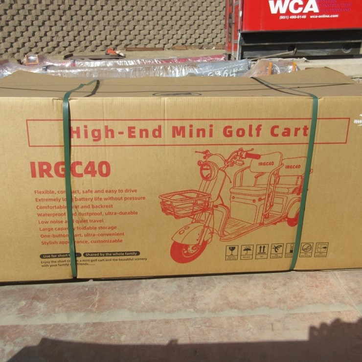 2025 IR IRGC40 Mini-3-Wheel Golf Cart,