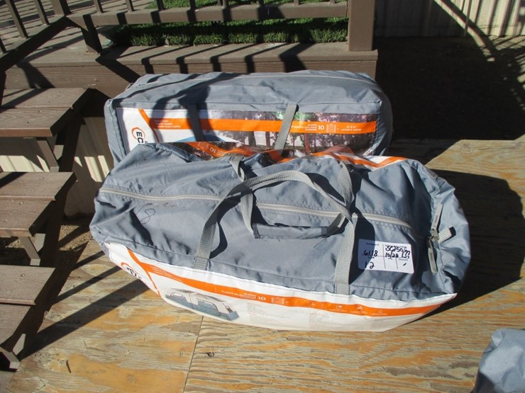lot-of-(2)-eclipse-14'-x-10'-10-man-cabin-tents-image-1